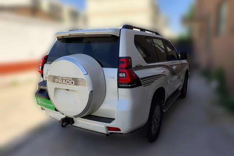 Used Toyota Prado 2018 3.5L Automatic TX-L NAVI with Rear-Mounted Spare Tire Rear Right 45 Deg