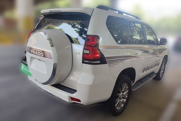 Used Toyota Prado 2018 3.5L Automatic TX-L with Rear-Mounted Spare Tire Rear Right 45 Deg