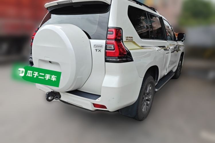 Used Toyota Prado 2018 3.5L Automatic TX-L with Rear-Mounted Spare Tire Rear Right 45 Deg