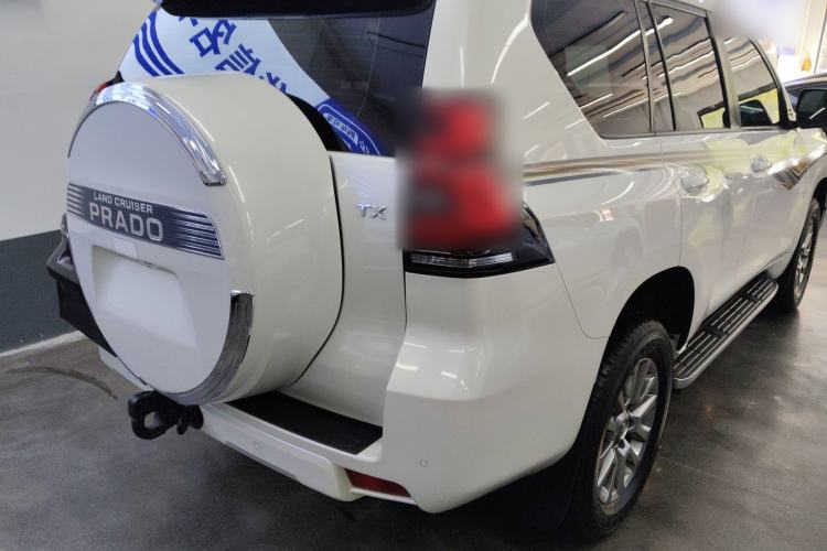 Used Toyota Prado 2018 3.5L Automatic TX-L with Rear-Mounted Spare Tire Rear Right 45 Deg