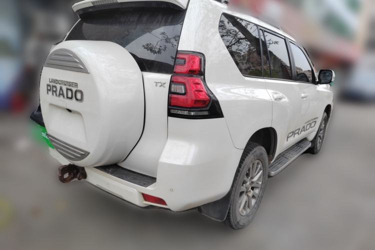 Used Toyota Prado 2018 3.5L Automatic TX-L with Rear-Mounted Spare Tire Rear Right 45 Deg