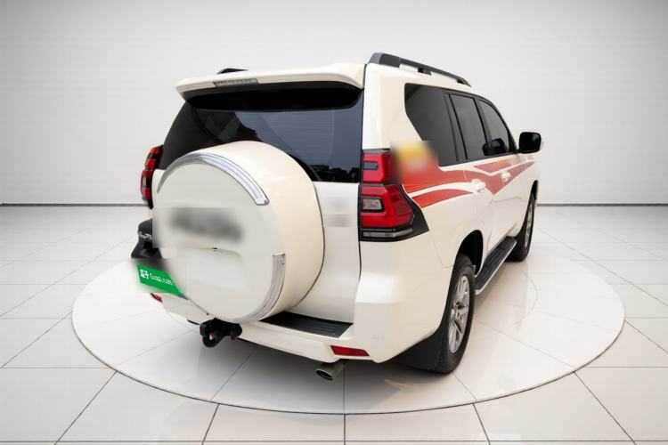 Used Toyota Prado 2018 3.5L Automatic TX-L NAVI with Rear-Mounted Spare Tire Rear Right 45 Deg