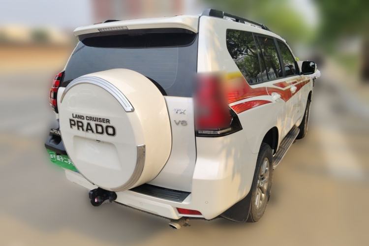 Used Toyota Prado 2018 3.5L Automatic TX-L NAVI with Rear-Mounted Spare Tire Rear Right 45 Deg