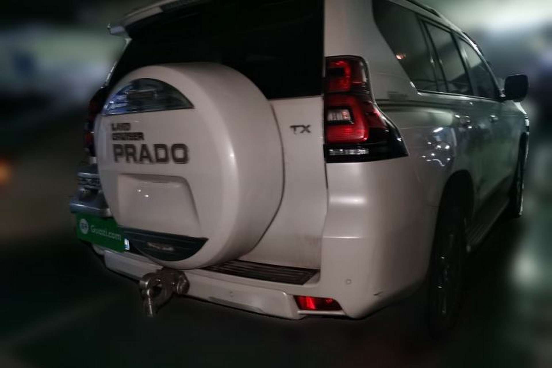 Used Toyota Prado 2018 3.5L Automatic TX-L with Rear-Mounted Spare Tire Rear Right 45 Deg