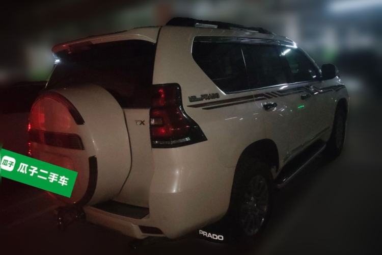 Used Toyota Prado 2018 3.5L Automatic TX-L NAVI with Rear-Mounted Spare Tire Rear Right 45 Deg