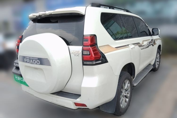 Used Toyota Prado 2018 3.5L Automatic TX-L NAVI with Rear-Mounted Spare Tire Rear Right 45 Deg