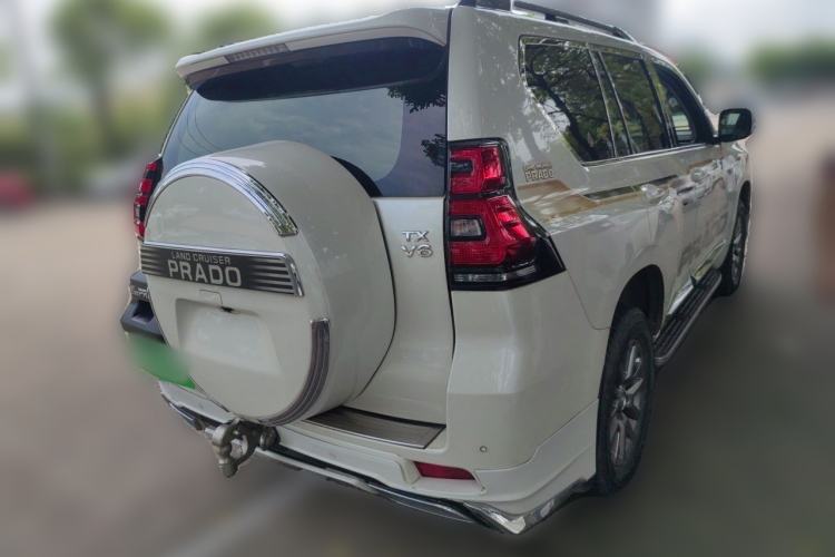 Used Toyota Prado 2018 3.5L Automatic TX-L NAVI with Rear-Mounted Spare Tire Rear Right 45 Deg