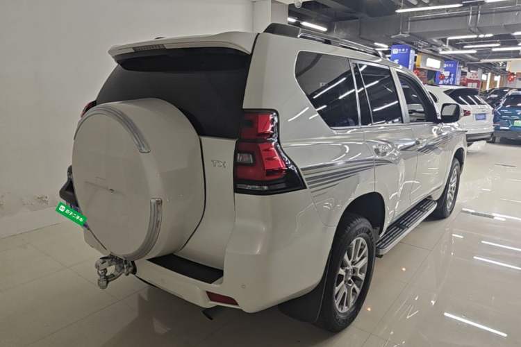 Used Toyota Prado 2018 3.5L Automatic TX-L NAVI with Rear-Mounted Spare Tire Rear Right 45 Deg