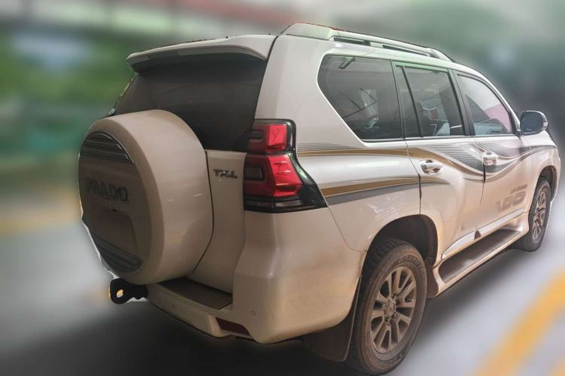 Used Toyota Prado  Rear Right 45 Deg