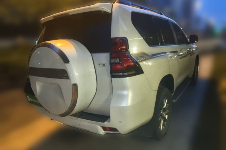 Used Toyota Prado 2018 3.5L Automatic TX-L with Rear-Mounted Spare Tire Rear Right 45 Deg