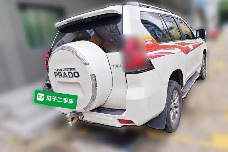 Used Toyota Prado 2018 3.5L Automatic TX-L with Rear-Mounted Spare Tire Rear Right 45 Deg