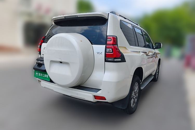 Used Toyota Prado 2018 3.5L Automatic TX-L NAVI with Rear-Mounted Spare Tire Rear Right 45 Deg