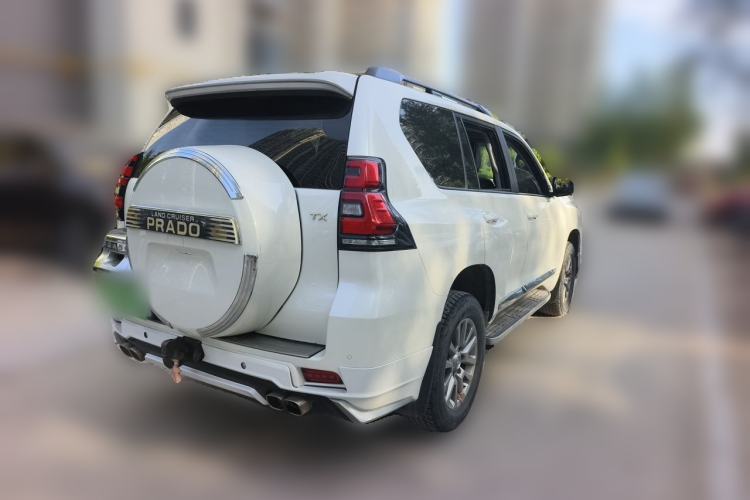 Used Toyota Prado 2018 3.5L Automatic TX-L with Rear-Mounted Spare Tire Rear Right 45 Deg