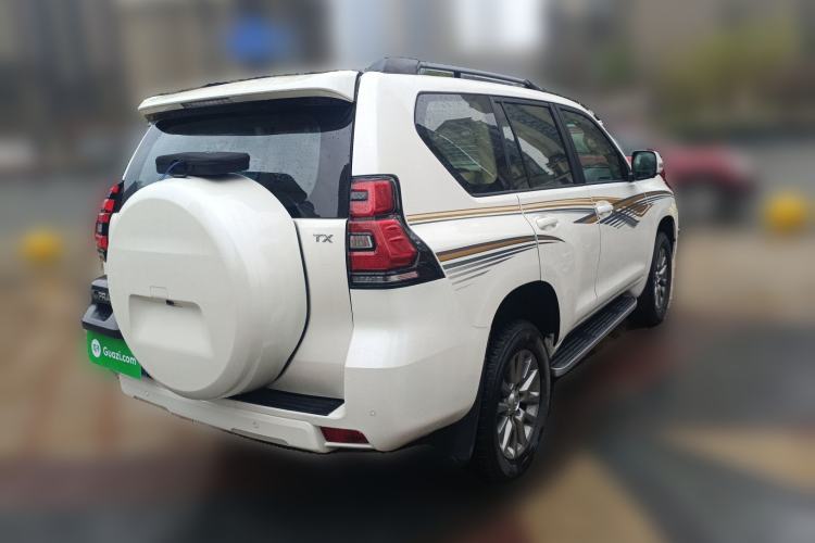 Used Toyota Prado 2018 3.5L Automatic TX-L with Rear-Mounted Spare Tire Rear Right 45 Deg