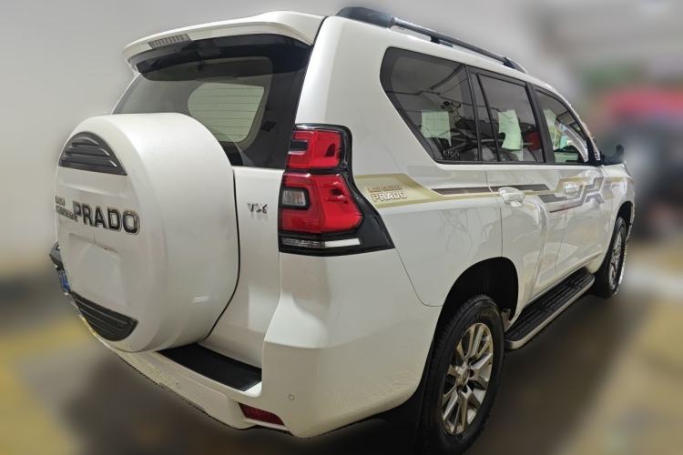 Used Toyota Prado 2018 3.5L Automatic TX-L with Rear-Mounted Spare Tire Rear Right 45 Deg