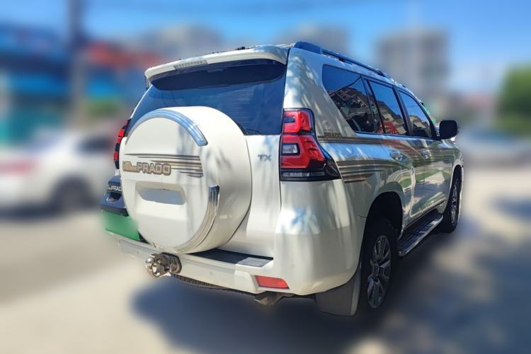 Used Toyota Prado 2018 3.5L Automatic TX-L with Rear-Mounted Spare Tire Rear Right 45 Deg