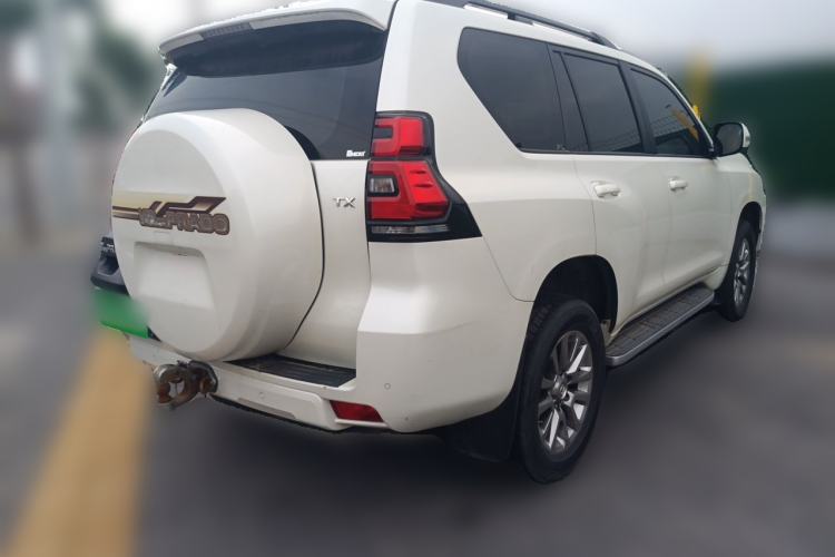 Used Toyota Prado 2018 3.5L Automatic TX-L with Rear-Mounted Spare Tire Rear Right 45 Deg