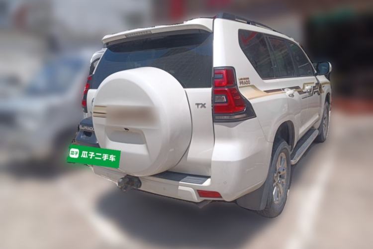 Used Toyota Prado 2018 3.5L Automatic TX-L NAVI with Rear-Mounted Spare Tire Rear Right 45 Deg