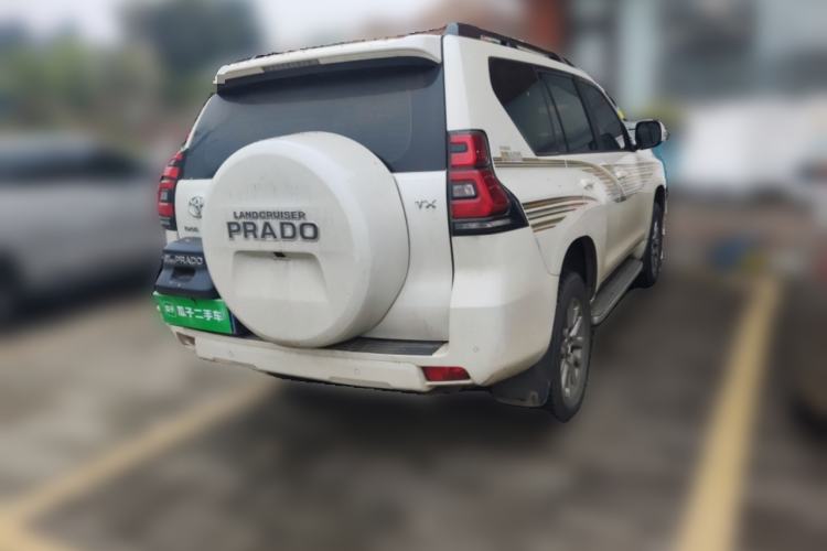 Used Toyota Prado 2018 3.5L Automatic TX-L NAVI with Rear-Mounted Spare Tire Rear Right 45 Deg