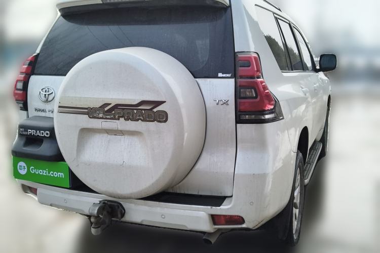 Used Toyota Prado 2018 3.5L Automatic TX-L with Rear-Mounted Spare Tire Rear Right 45 Deg