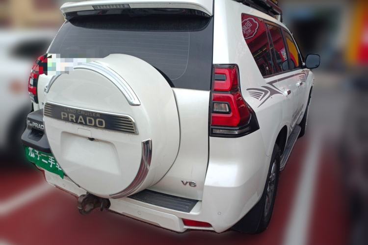 Used Toyota Prado 2018 3.5L Automatic TX-L with Rear-Mounted Spare Tire Rear Right 45 Deg