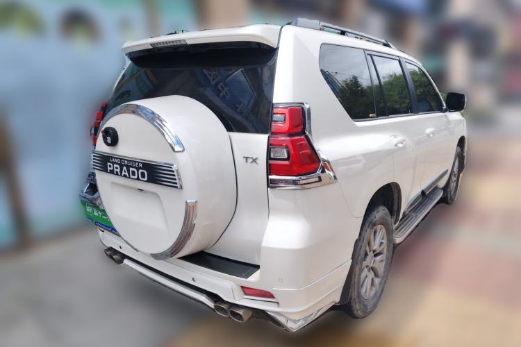 Used Toyota Prado 2018 3.5L Automatic TX-L NAVI with Rear-Mounted Spare Tire Rear Right 45 Deg