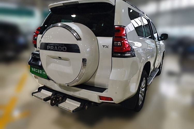 Used Toyota Prado 2018 3.5L Automatic TX-L NAVI with Rear-Mounted Spare Tire Rear Right 45 Deg