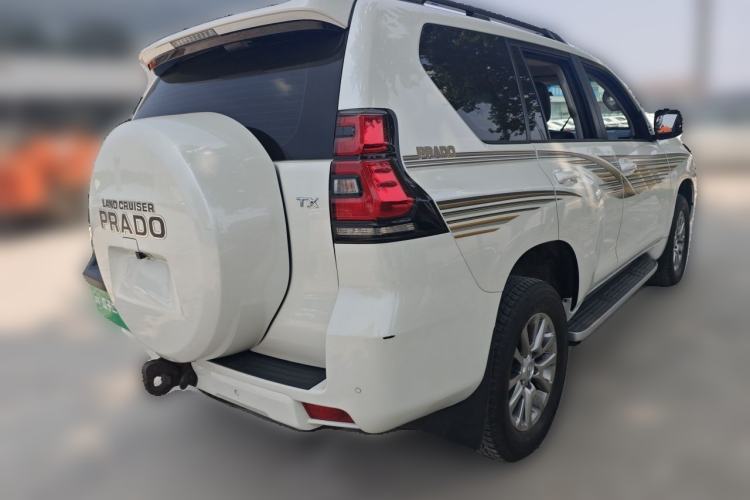 Used Toyota Prado 2018 3.5L Automatic TX-L with Rear-Mounted Spare Tire Rear Right 45 Deg
