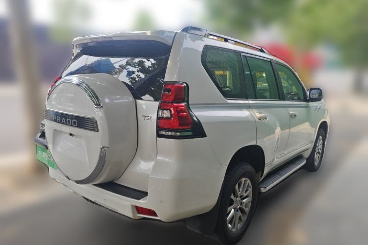 Used Toyota Prado 2018 3.5L Automatic TX-L with Rear-Mounted Spare Tire Rear Right 45 Deg