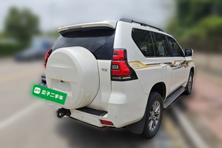 Used Toyota Prado 2018 3.5L Automatic TX-L with Rear-Mounted Spare Tire Rear Right 45 Deg