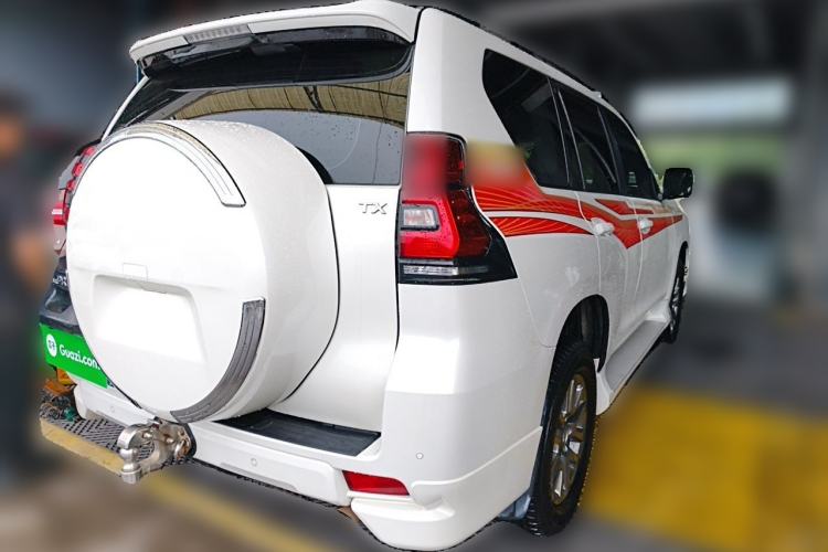 Used Toyota Prado 2018 3.5L Automatic TX-L NAVI with Rear-Mounted Spare Tire Rear Right 45 Deg