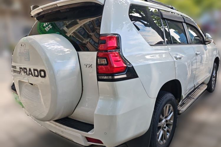 Used Toyota Prado 2018 3.5L Automatic TX-L with Rear-Mounted Spare Tire Rear Right 45 Deg