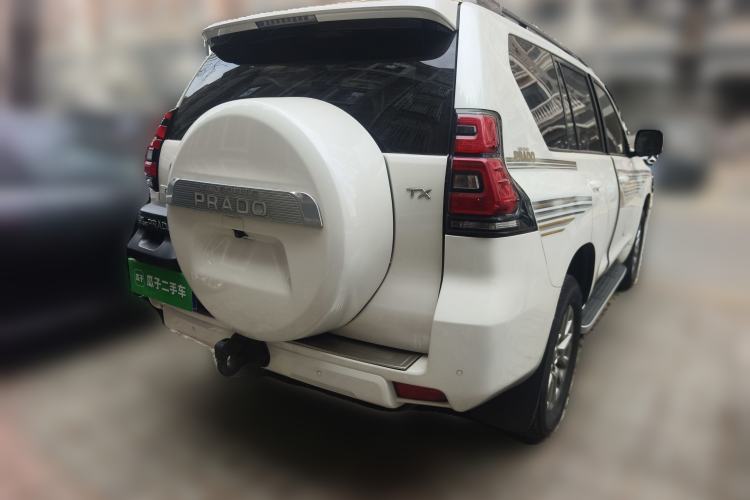 Used Toyota Prado 2018 3.5L Automatic TX-L with Rear-Mounted Spare Tire Rear Right 45 Deg