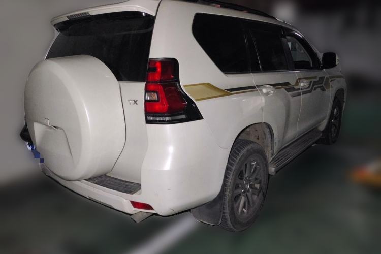 Used Toyota Prado 2018 3.5L Automatic TX-L with Rear-Mounted Spare Tire Rear Right 45 Deg