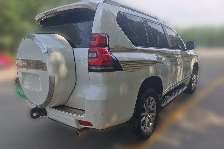 Used Toyota Prado 2018 3.5L Automatic TX-L with Rear-Mounted Spare Tire Rear Right 45 Deg