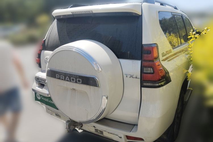 Used Toyota Prado 2018 3.5L Automatic TX-L with Rear-Mounted Spare Tire Rear Right 45 Deg