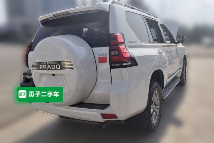 Used Toyota Prado 2018 3.5L Automatic TX-L with Rear-Mounted Spare Tire Rear Right 45 Deg