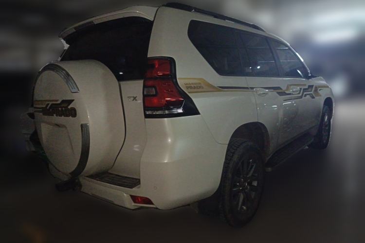 Used Toyota Prado 2018 3.5L Automatic TX-L with Rear-Mounted Spare Tire Rear Right 45 Deg