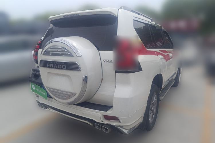 Used Toyota Prado 2018 3.5L Automatic TX-L with Rear-Mounted Spare Tire Rear Right 45 Deg