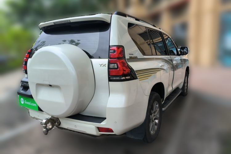 Used Toyota Prado 2018 3.5L Automatic TX-L NAVI with Rear-Mounted Spare Tire Rear Right 45 Deg