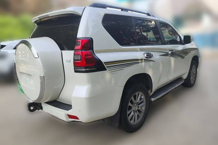 Used Toyota Prado 2018 3.5L Automatic TX-L NAVI with Rear-Mounted Spare Tire Rear Right 45 Deg