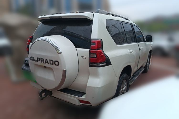 Used Toyota Prado 2018 3.5L Automatic TX-L with Rear-Mounted Spare Tire Rear Right 45 Deg