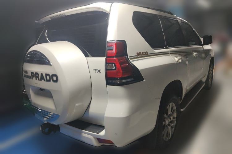 Used Toyota Prado 2018 3.5L Automatic TX-L with Rear-Mounted Spare Tire Rear Right 45 Deg