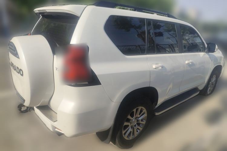 Used Toyota Prado 2018 3.5L Automatic TX-L with Rear-Mounted Spare Tire Rear Right 45 Deg