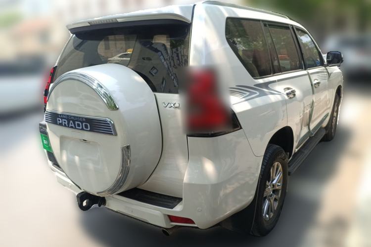 Used Toyota Prado 2018 2.7L TX Aluminum Wheels Underbody Mounting Base Version – Middle East Rear Right 45 Deg