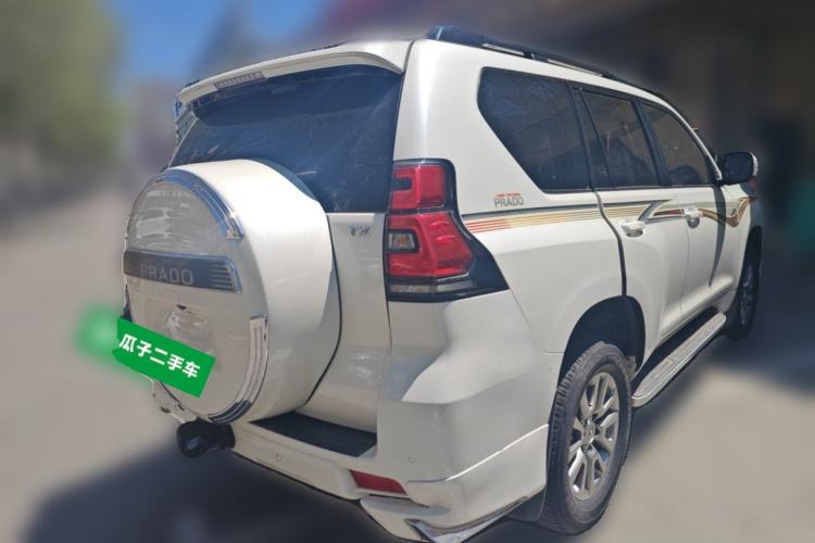 Used Toyota Prado 2018 3.5L Automatic TX-L with Rear-Mounted Spare Tire Rear Right 45 Deg