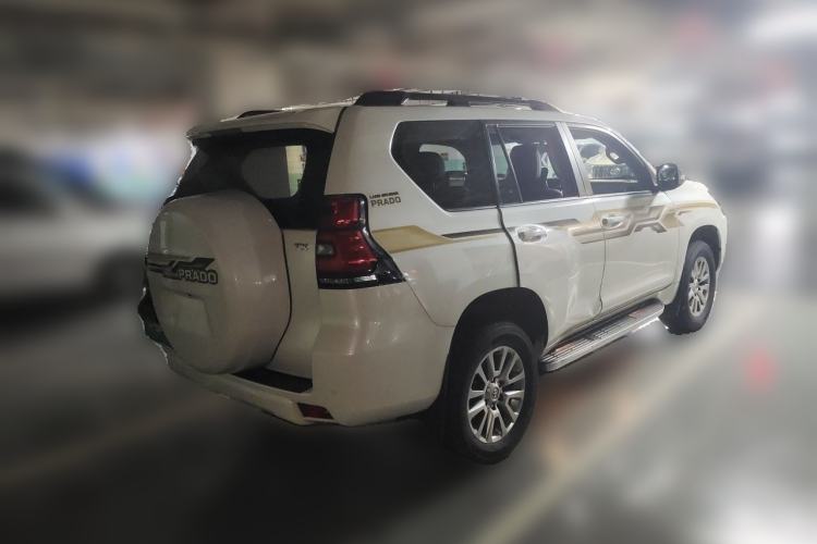 Used Toyota Prado 2018 3.5L Automatic TX-L NAVI with Rear-Mounted Spare Tire Rear Right 45 Deg