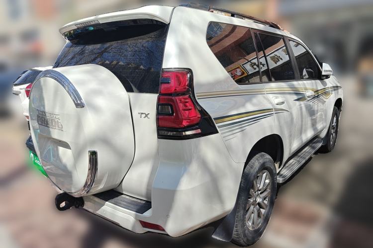 Used Toyota Prado 2018 3.5L Automatic TX-L with Rear-Mounted Spare Tire Rear Right 45 Deg