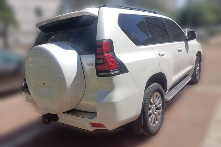 Used Toyota Prado 2018 3.5L Automatic VX NAVI with Rear-Mounted Spare Tire Rear Right 45 Deg
