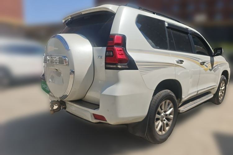 Used Toyota Prado 2018 3.5L Automatic TX-L NAVI with Rear-Mounted Spare Tire Rear Right 45 Deg